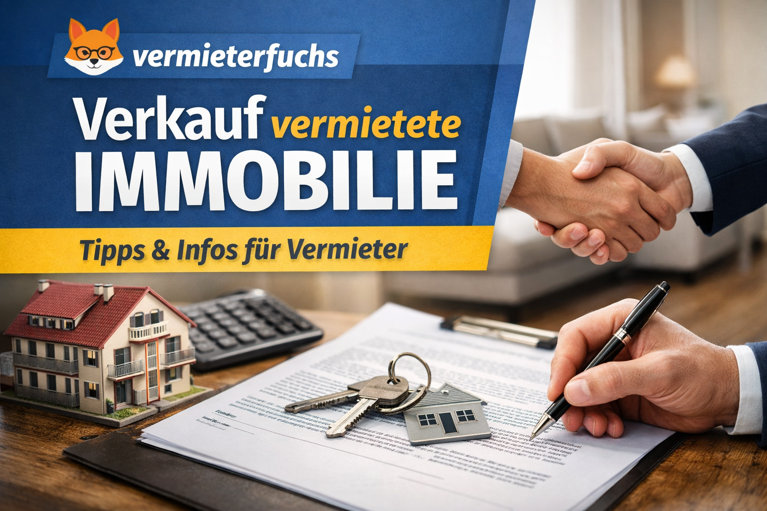 Verkauf einer vermieteten Immobilie – Rechte, Pflichten und Strategie für Vermieter